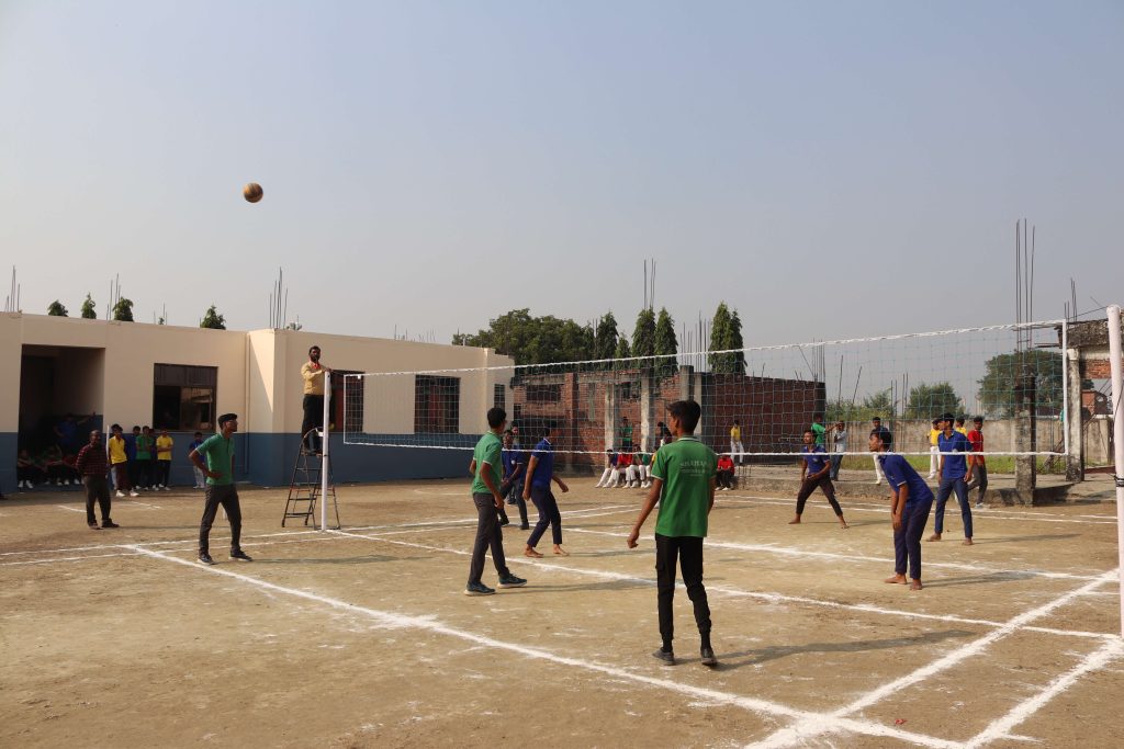 Students participating in sports activities at Shahana International School